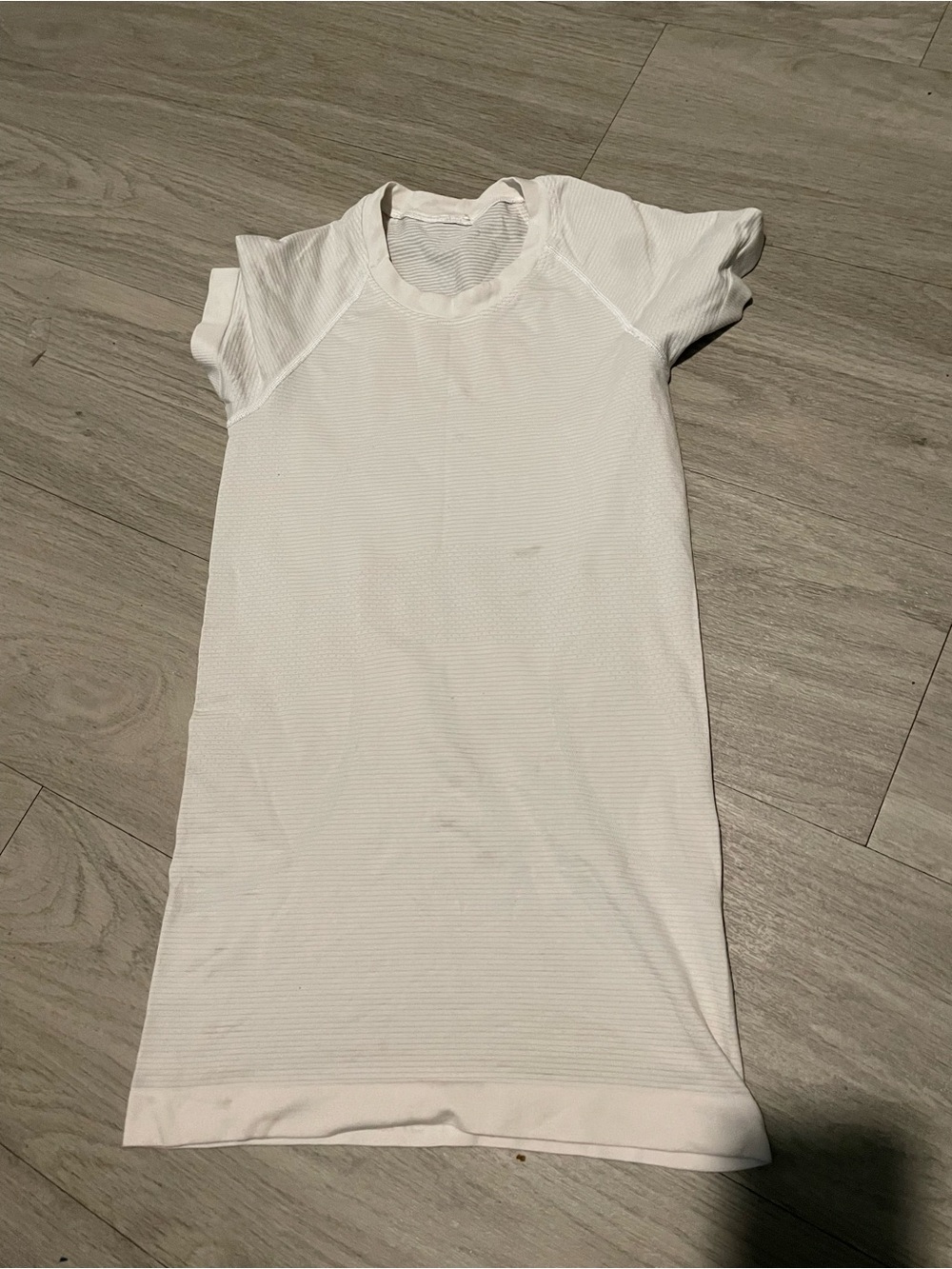 lululemon athletica White Short-Sleeve Crew Tee